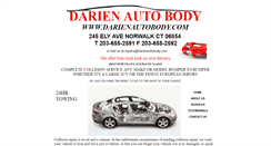 Desktop Screenshot of darienautobody.com