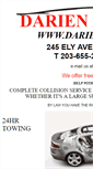 Mobile Screenshot of darienautobody.com